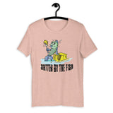 Butter by the fish shirt