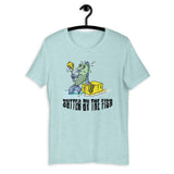 Funny german expressions butter bei die fische tshirt