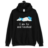 Funny german saying fix and finished hoodie sweater