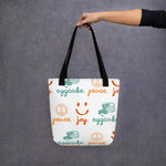 Peace joy eggcake bag