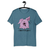 deutsche sprichworter ich glaub mein schwein pfeift tshirt