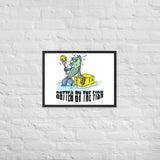 Butter by the Fish Framed Poster