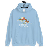 funny german saying Life is not a ponyfarm hoodie