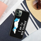 funny german saying fix and finished phonecase iPhone 11 Pro