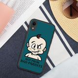 funny german saying not from bad parents phonecover iPhone XR