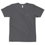 go where the ppeper grows mans grey tee