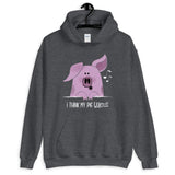 I think my pig whistles hoodie sweater