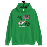 The Ball Is Round And The Game Goes 90 Mins Hoodie