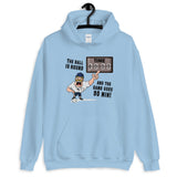 The Ball Is Round And The Game Goes 90 Mins Hoodie