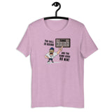 the ball is round and the game goes 90 mins pink tshirt